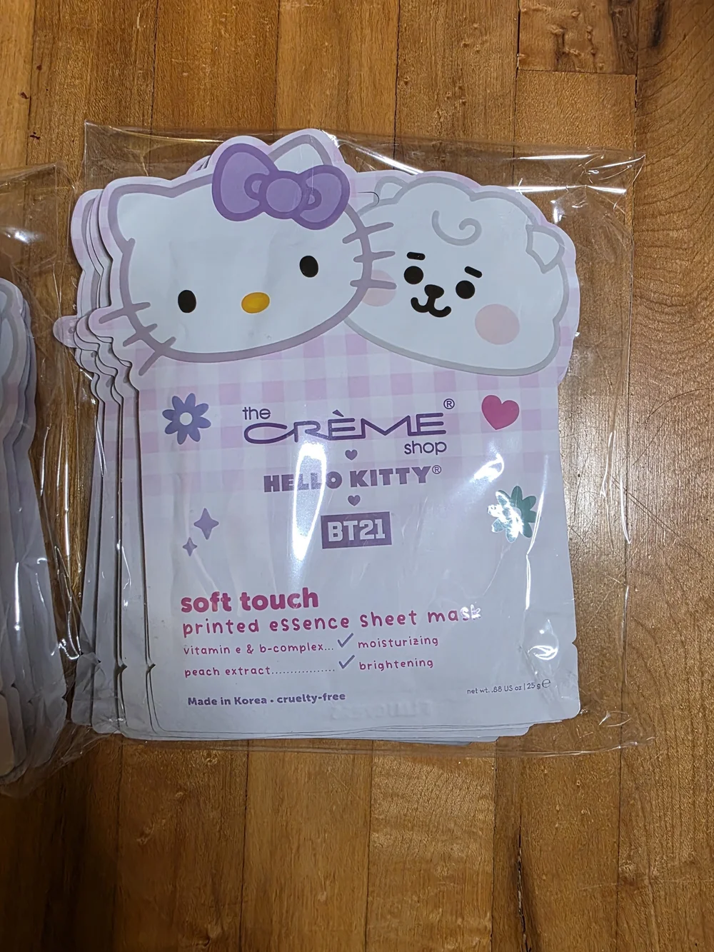 Hello Kitty x BT21 Soft Touch Printed Essence Sheet Mask - 12